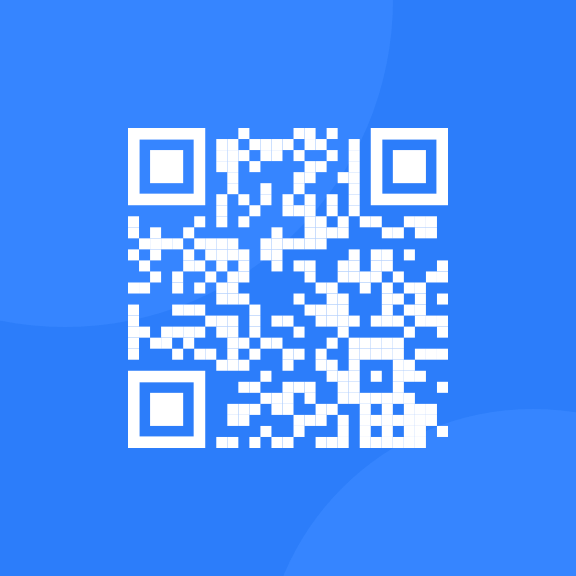 Scan this QR code to visit Frontend Mentor and improve your front-end skills